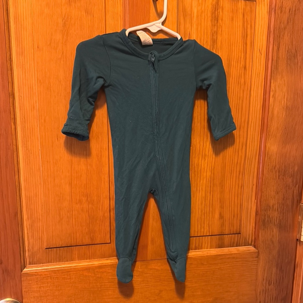 Kate Quinn Teal  Bamboo Sleeper Newborn